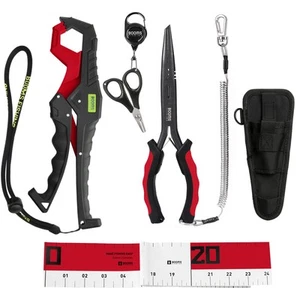 Pliers Kit Saltwater: Fishing Gifts for Men 4pc Fishing Tool Kit Fishing Gear... - Picture 1 of 5
