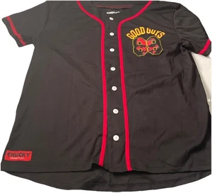 Camiseta de béisbol Chucky Good Guys #88 abotonada doble cara para hombre talla grande - Imagen 1 de 8