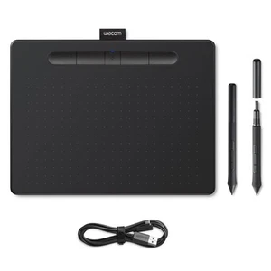 Wacom Intuos M Black with Bluetooth – Drawing Tablet with Pen, Stylus Battery-fr - Picture 1 of 10