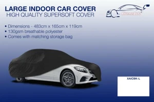 Cubierta protectora interior grande negra para renault Laguna Sport Tourer 2001-2016 - Imagen 1 de 3