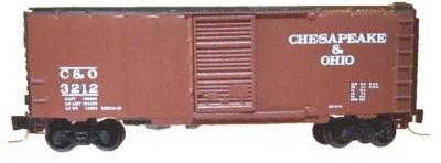 Z MTL 500 00 762 40ft Std Box Car Single Door Chesapeake & Ohio C&O - Image 1 of 2