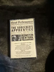 Holst: The Sorcerer's Apprentice Bernstein/New York Philharmonic (Cassette) - Imagen 1 de 3