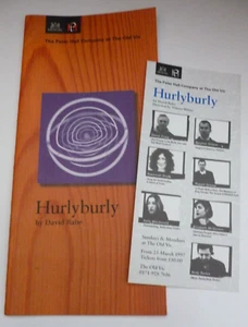 Daniel Craig Andy Serkis Hurlyburly London Theatre Programme & Flyer 1997 - Foto 1 di 9