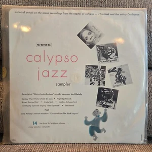 Calypso Jazz Sampler Cook Vinyl LP XX-2 1950s Clear Brown Vinyl - Picture 1 of 6