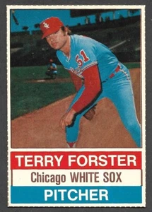 Hostess #14 1976 Terry Forster Chicago White Sox (Líneas completas) casi nuevo A - Imagen 1 de 2
