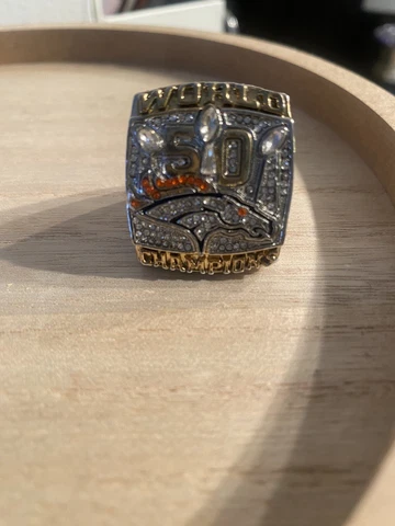 2015 Denver Broncos Championship Ring, Manning, US SHIP Cover