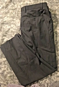 Jos A Bank, Charcoal Pinstripe Men Formal Dress Suit Pants Size 36R - Picture 1 of 7
