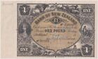 Bank of New Zealand 1889 One Pound Unissued Specimen Note Uncirculated