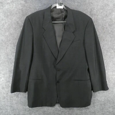Giorgio Armani Italy Saks Fifth Avenue Suit Jacket Mens 43R Gray 2 Button - Image 1 of 4