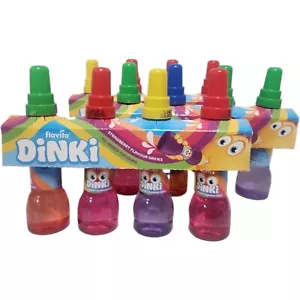 Flavita Dinki Bevande Gustose Aromatizzate alla Fragola Divertenti e Rinfrescanti Confezione Bevande Bambini - Foto 1 di 10