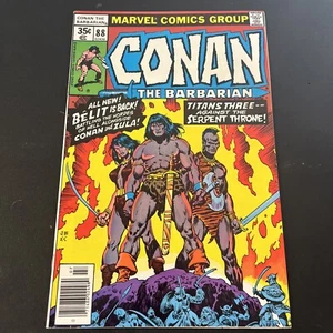 Conan The Barbarian #88 quasi nuovo serie 1970 Marvel Comics Group - Foto 1 di 2