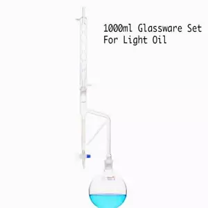 1000ml Clevenger Apparatus Light Oil Extraction Device Determination Apparatus - Picture 1 of 1