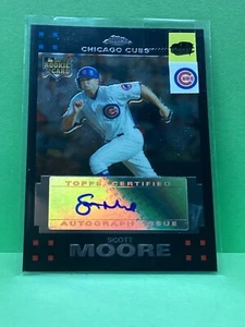 Scott Moore 2007 Topps chrome auto autograph rookie card - Picture 1 of 1