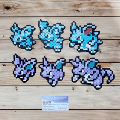 Ímãs Pokemon - Nidoran, Nidorina, Nidoqueen, Nidorino, Nidoking - Decoração nerd - Imagem 1 de 4