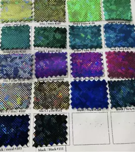 Broken glass design on nylon spandex 4-way stretch. Sold by the yard. - Picture 1 of 7