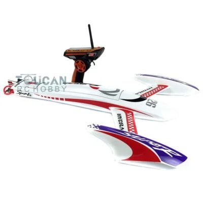 Electric Racing RTR RC Boat Model H660 100KM/H White W/ Motor Servo ESC Battery - Image 1 of 4