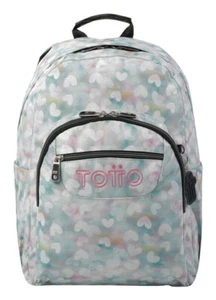 Totto Acuarela mochila Mochila informal Multicolor Poliéster - Imagen 1 de 1