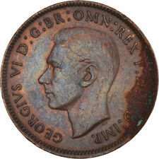 [#957301] Coin, Great Britain, George VI, Farthing, 1943, VF(30-35), Bronze, KM: