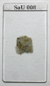 SaU 008 Martian Meteorite Thin Section. - Picture 1 of 3