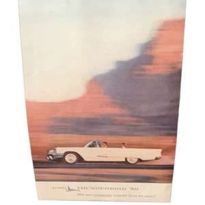 Vintage 1959 Ford Thunderbird Everyone Would Love Ad Advertisement - Picture 1 of 4
