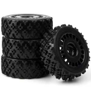 Llantas de neumáticos de ruedas de rally de radiocontrol 1/10 para Tamiya TT-01 TT-02 XV01 DF-03 HSP HPI - Imagen 1 de 7