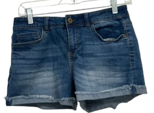 True Craft Size 9 Blue Denim Cutoffs Ladies - Picture 1 of 5