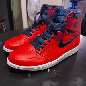 Size 10.5 - Air Jordan 1 Retro OG High David Letterman - Picture 1 of 7