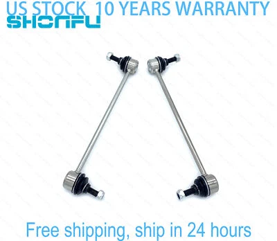 2PCS Front Sway Bar Links For BMW E46 M3 Z4 323Ci 323i 325Ci 325i 328Ci 330Ci Foto 1 de 4