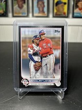 Juan Soto & Ozzie Albies 2022 Topps Update Rivalry Love Black #28/71 #US310