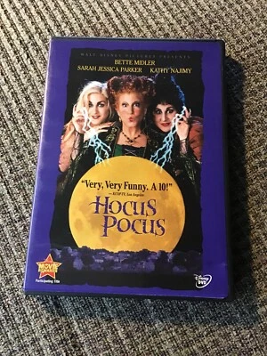 HOCUS POCUS DISNEY DVD, BETTE MIDLER SARAH JESSICA PARKER, REGION 1 DVD - Image 1 of 3