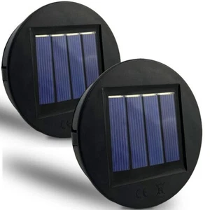Solar Light Parts, 2 Pack Solar Lights Top, 8 lumens Solar Light Inserts for ... - Picture 1 of 7