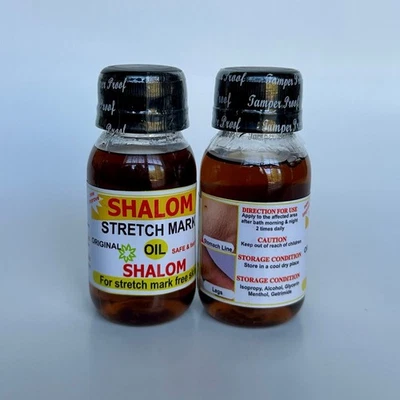 Aceite para estrías Shalom x 2 Foto 1 de 2