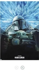 Star Wars The Madalorian Stagione 3 Lightspeed RP23561 Trends Poster NUOVO - Foto 1 di 5