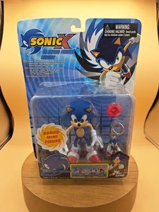 Figura de acción Toy Island Sonic X Sonic The Hedgehog con accesorios, nueva precintada - Imagen 1 de 13