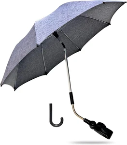 Ombrellone per Passeggino, 72Cm 50+ UV Ombrello Universale per Bambini E Neonati - Foto 1 di 12