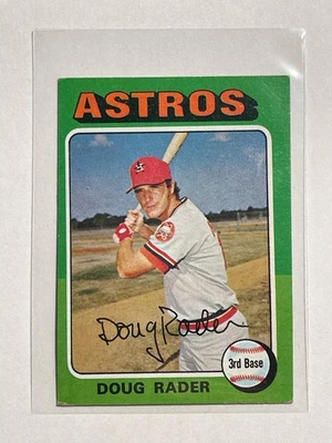 1975 Topps Mini #165 Doug Rader - Image 1 of 2