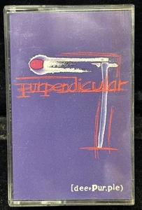 Vintage 1996 Deep Purple Purpendicular Prominent 1001 Cassette Tape Tested Works - Picture 1 of 5