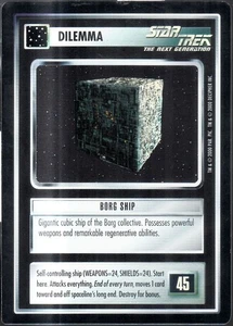 Borg Ship - Reflections - Star Trek CCG 1E - Imagen 1 de 6