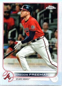 Freddie Freeman 2022 Topps Chrome #14 Refractor Atlanta Braves - Picture 1 of 2
