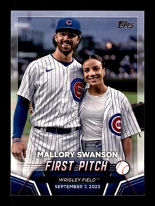 2024 Topps First Pitch #FP-3 Mallory Swanson Chicago Cubs - Picture 1 of 2