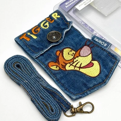 迪士尼 TIGGER 通用牛仔裤袋带工具翻盖手机 iPod iPhone 5 — 第 1/4 张图片