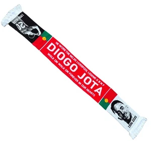 Liverpool Diogo Jota 1996 - 2025 Tribute Scarf - Picture 1 of 1