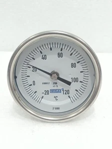 TERMÓMETRO BIMETÁLICO INDUSTRIAL WIKA ESFERA 2" -20°C A 120°C SONDA SS ALEMANIA IP66 - Imagen 1 de 11