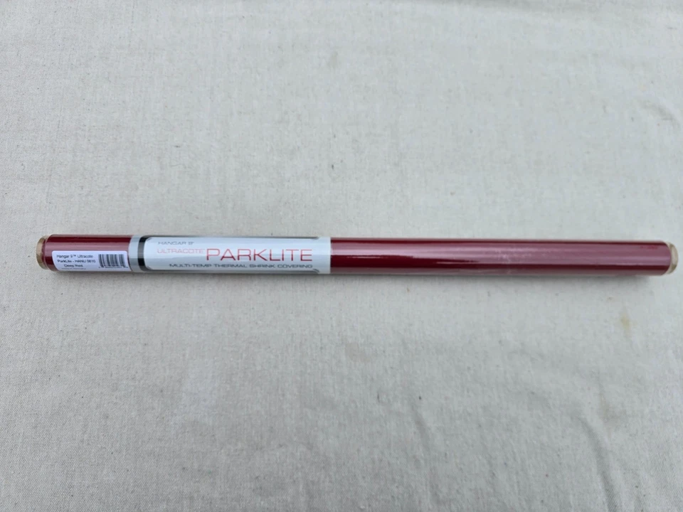Hangar 9 UltraCote ParkLite Deep Red HANU 0810 RC Airplane Covering - Image 1 of 4