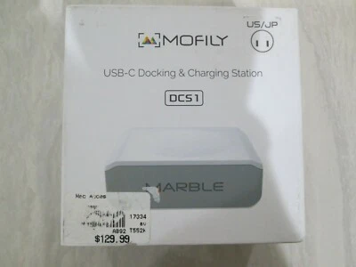 New MOFILY Marble DCS1 Portable USB-C Docking & Charging Station For Laptops - Image 1 of 4