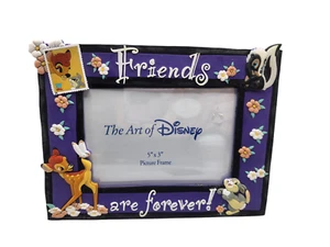 Disney Bambi Friends are Forever Rubber USPS Stamp Picture Frame for 5x3" photos - Picture 1 of 2