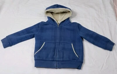 Мягкая синяя детская куртка American Eagle 77 для мальчиков на молнии размер 3T - Изображение 1 из 4