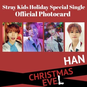 Stray Kids Christmas Evel selfie POB glitter official album photocard : HAN - Picture 1 of 10