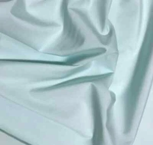 Spechler-Vogel Fabric - Pima Cotton Broadcloth - Aqua - Picture 1 of 1