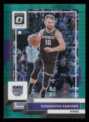 2022-23 Donruss Optic Hyper Green #117 Domantas Sabonis - Image 1 of 2